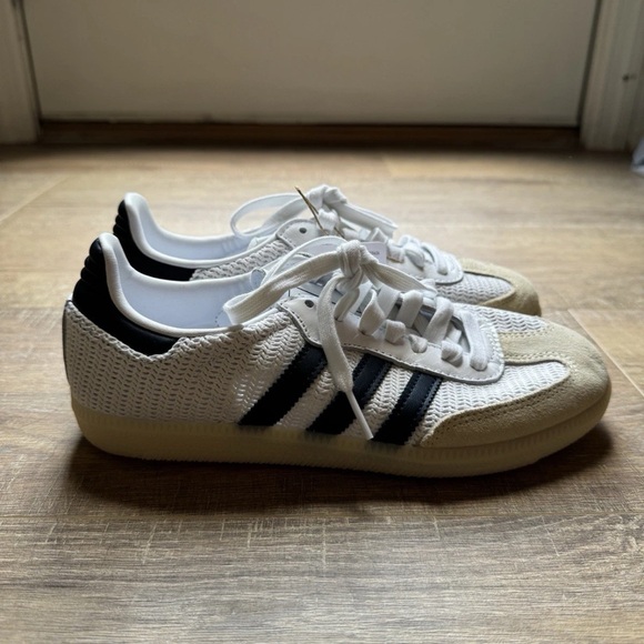 Adidas Samba OG White Night Indigo Size 4.5 New - Picture 8 of 10